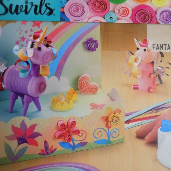 Alex DIY Paper Swirls Unicorn Fantasy Kids Crafts - Picture 3 of 8